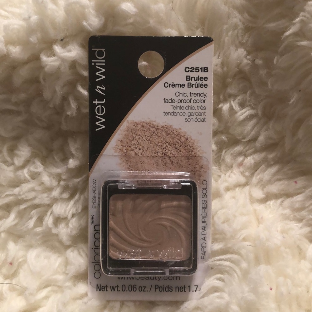 wet n wild bruleee eyeshadow single